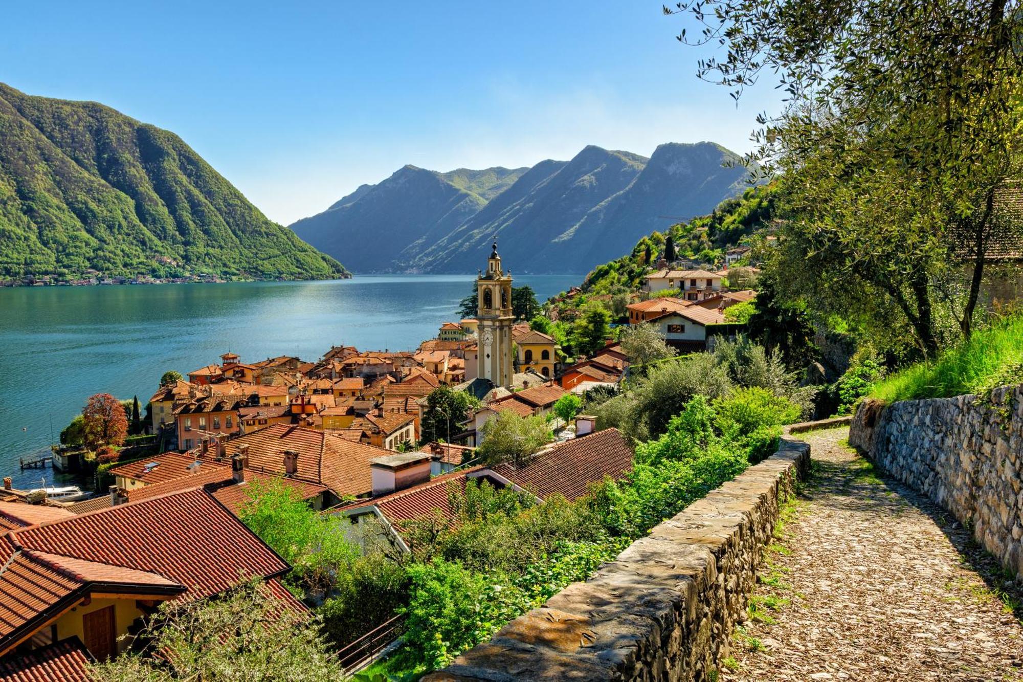 Menaggio Fronte Lago Exterior foto