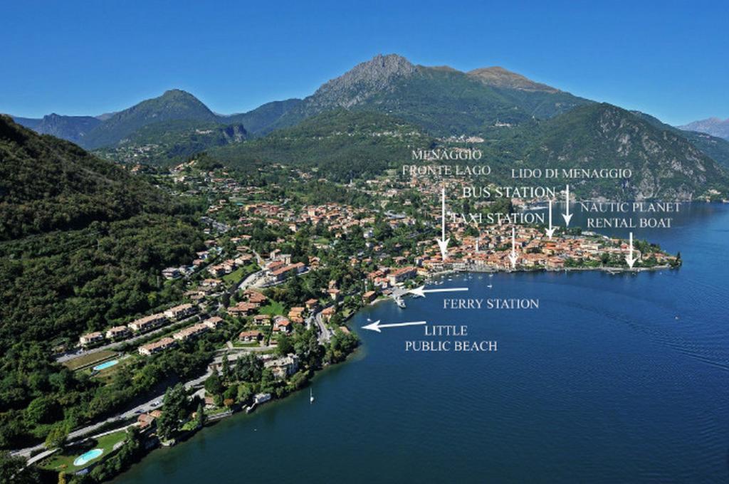 Menaggio Fronte Lago Exterior foto
